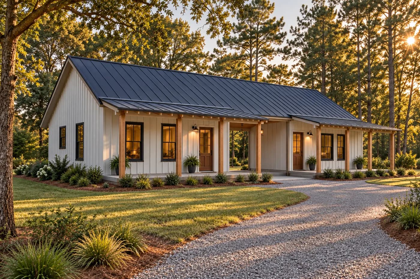 The Dogtrot: hero exterior, concept rendering