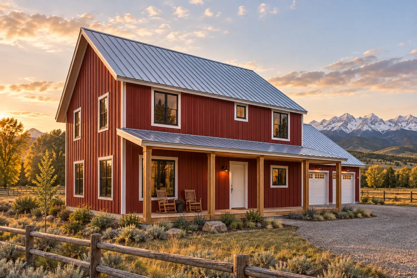 The Cottonwood: hero exterior, concept rendering